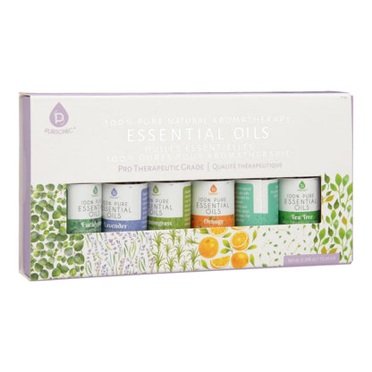 100% Pure Essential Oil Set, 6-Pack